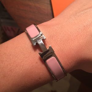 100% Authentic Brand New Pink Hermès Bracelet